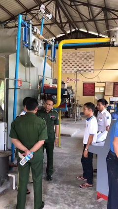 永兴锅炉出口缅甸，品质赢得信赖